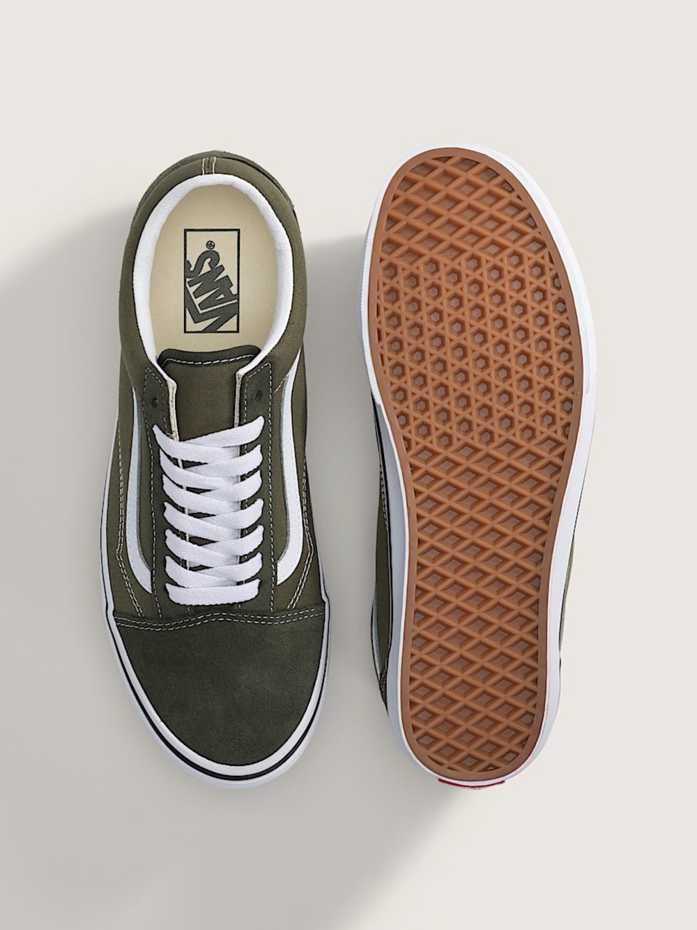 Vans Old Skool Low-Top Sneakers - Olive